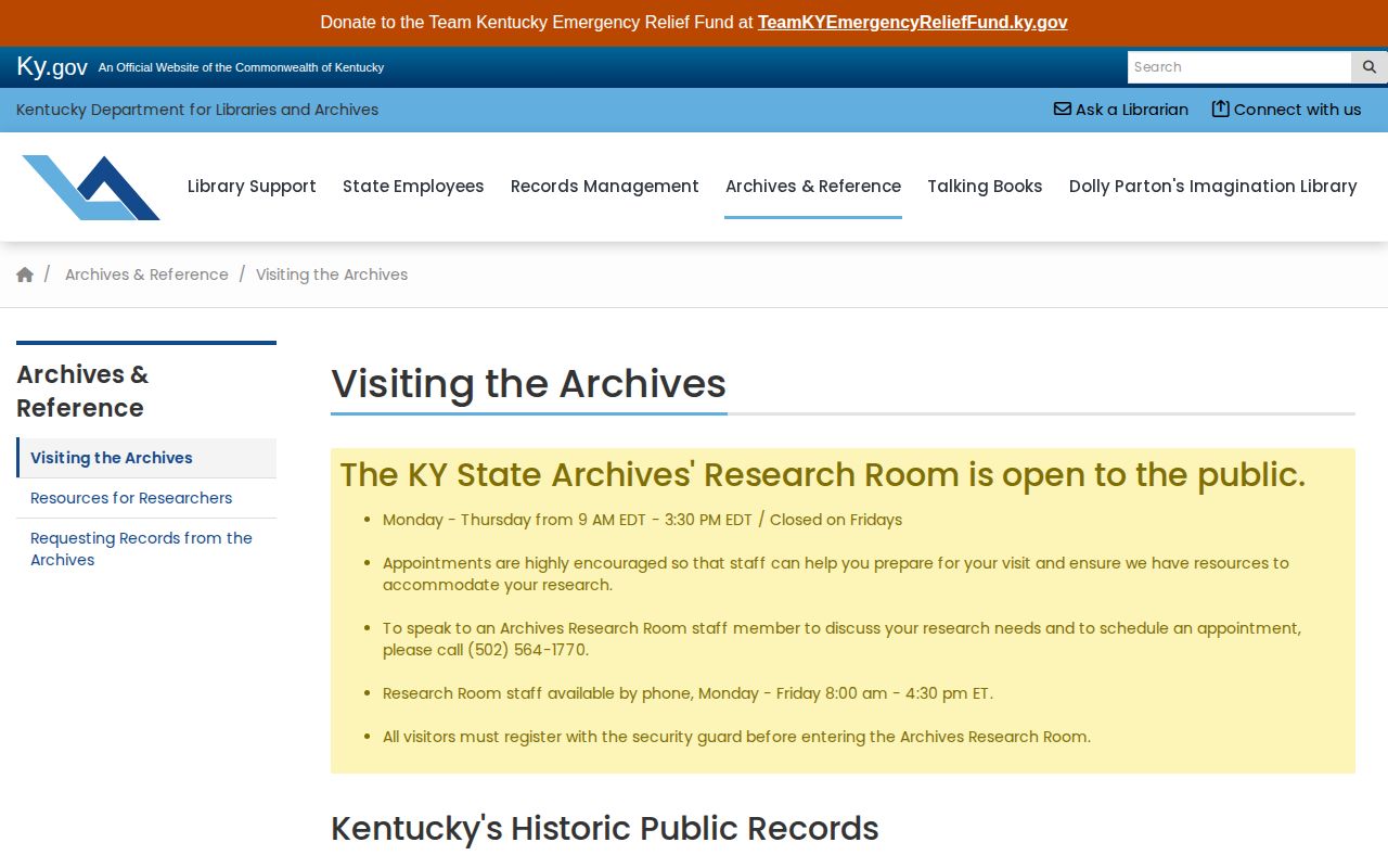 Kentucky archives access for older Boyd County booking and court records